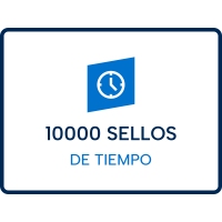 Bolsa de 10000 Sellos de Tiempo