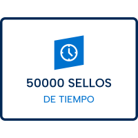 Bolsa de 50000 Sellos de Tiempo