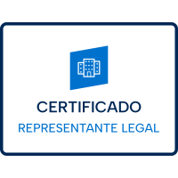 Certificado digital de Representante Legal